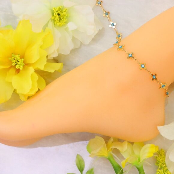 "Minimalist Anklet, Sleek & Modern Design, Women’s Fashion, YC110049-A - Picture 7 of 10